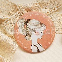 B086韩国LIVEWORK甜美可爱小镜子化妆镜随身镜化妆镜厂家