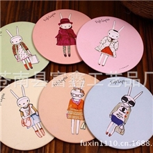 F086英国fifilapin甜美可爱卡通小镜子化妆镜随身镜