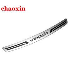 菲亚特菲翔后护板改装专用后备箱踏板迎宾踏板菲翔后杠饰条