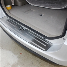 五菱宏光纯不锈钢带标后护板，尾门踏板。N多淘宝商城首选