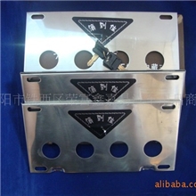 薄到佳内藏式新一代车牌架