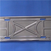 【厂家直销】汽车用品/不割手的不锈钢/车牌架/车牌牌托/0.3厚