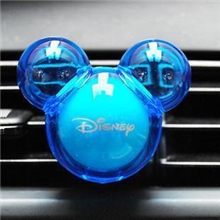 固体出风口香水米奇粒粒香香水汽车香水车载香水塑料夹扣