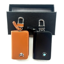 真皮高档汽车钥匙包凌志奥迪荣威福特起亚车用钥匙包带包装