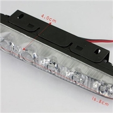 厂家直销汽车led日行灯外壳大功率小鱼叉3远3近铝壳