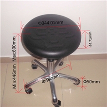 带轮PU自结皮工作椅