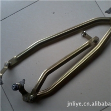 特价供应重汽豪运雨刷连动杆槽钢镀白锌优质耐用