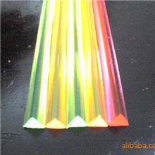 供应有机玻璃八角棒,六角棒,四角棒,扁棒