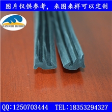 防紫外线三元乙丙EPDM密实挤出胶条