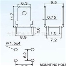 产销保险丝座.保险丝夹.插片保险片.