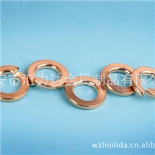 专业生产高强度磷青铜弹垫硅青铜弹垫浙江铜垫片垫圈