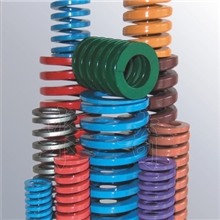 天津模具弹簧厂直销进口米奇模具弹簧黄色模具弹簧规格8*4*15