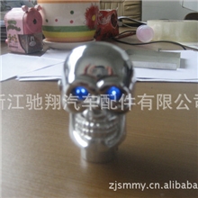 厂家专业生产骷髅头排档头水晶排挡头产品