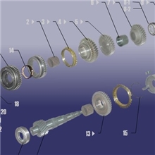 奇瑞变速箱总成及散件
