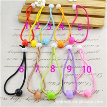 diy饰品配件发饰材料头饰儿童发绳皮筋发圈（10色）