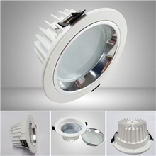 LED玻璃筒灯外壳4寸LED筒灯LED筒灯配件压铸筒灯外壳套件