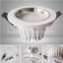 厂家直销LED压铸筒灯外壳天花筒灯套件3w5W2.5寸3寸4寸5寸6寸8寸