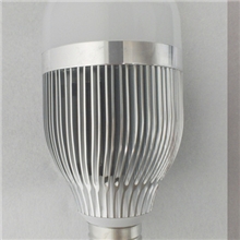 led灯饰厂家LED球泡灯9W12Wled球泡外壳LED球泡灯配件精抛光