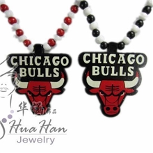 GOODWOODNYC项链芝加哥公牛队大量现货彩印公牛项链