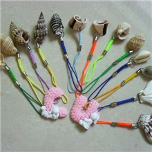 海螺钥匙扣批发海螺手机挂件海螺挂件海螺贝壳挂件天然海螺