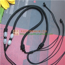 高档玉珠项链绳翡翠米珠吊坠绳玉坠挂绳项链挂绳颈绳批发