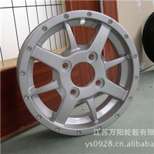 供应350-10电动四轮车铝合金车轮毂/车圈/车轮