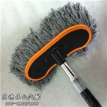 汽车刷擦车拖把洗车刷子洗车掸子擦车棉线拖把可伸缩长杆掸子