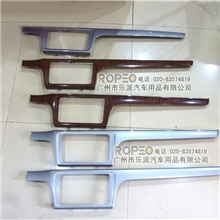 1314款新朗逸DVD导航改装面框拉丝银桃木色银灰色面板面框