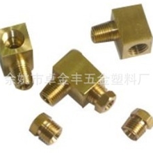 【厂家直销】铜直角油管接头汽车油管接头直角管接头制造批发