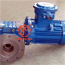 NMRV系列中空蜗轮蜗杆法兰式安装减速机