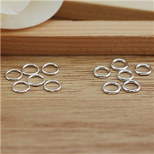 厂家批发S925纯银闭口圈死口连接环diy饰品手链项链配件