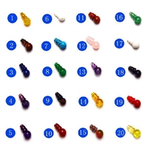 厂家直销天然水晶佛珠念珠手链配件DIY配件各种三通和佛头