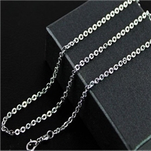 厂家现货热销款时尚韩版项链进口316L不锈钢饰品项链