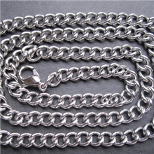 厂家供316L不锈钢尾链延长链项链延长链线径:0.4,0.5,0.6MM)