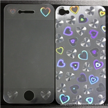 苹果3D膜水立方三角菱形立体膜苹果高清贴膜手机保护膜