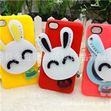 J239韩国亚克力卡通镜子手机DIY饰品美容配件DIY贴钻