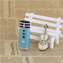 掌上KTV迷你麦克风世界上最漂亮最迷你麦克风深圳唐恩科技制造