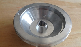 铣床电机皮带轮马达皮带轮铣床A部零件A49