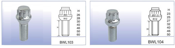 螺栓轮锁汽车轮锁BWL104