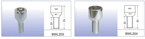 厂家直接供应各类款式轮锁轮锁螺栓BWL203
