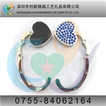 [厂家专业制作】金属皮包挂钩镶钻皮包挂钩开信刀等