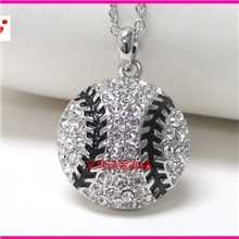 厂家批发体育运动足球项链球迷项链首饰珠宝