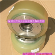 现货供应优质聚氨酯叉车轮胎质量有保障包胶轮PU轮电瓶叉车轮