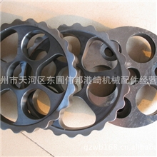 供应神钢SK100-3行走牙箱配件，行走法兰盘轴承座