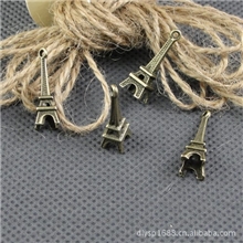 A1033厂家1.1克复古铁塔配件手工DIY饰品配件批发100个/包