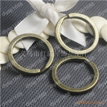 A1183古青3.2克复古钥匙圈配件复古钥匙配饰28MM100个/包