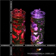 厂家直销亚克力水烟壶金银水烟壶金龙银龙烟壶批发零售