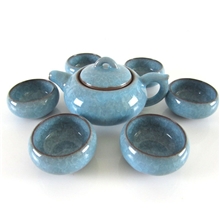 德化陶瓷茶具普洱茶具茶具套装功夫茶具冰裂釉茶具(7种选择)