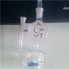 玻璃水烟壶冰壶配件【风车玻璃壶】