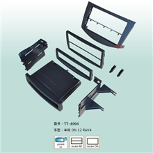 进口汽车音响主机面框通用机DVDCD改装配件06-12丰田RAV4